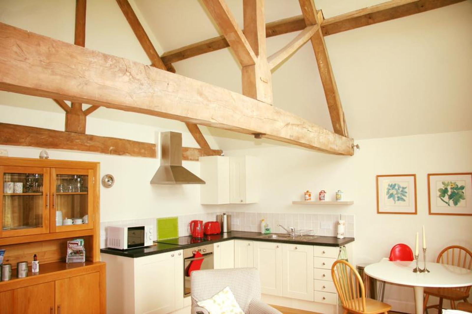 Fully equipped self catering kitchen The Hayloft